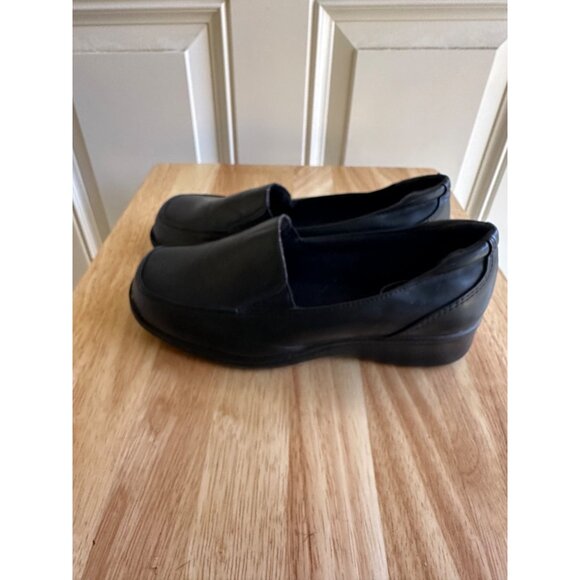 Safe T Step Womens Slip On Low Top Loafer Black Size 6.5W / Eur 38 Sku 2795 - Picture 4 of 16